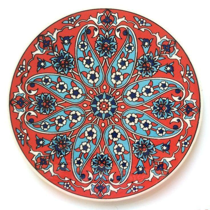 Turkish ceramics plates & Material Art (33)