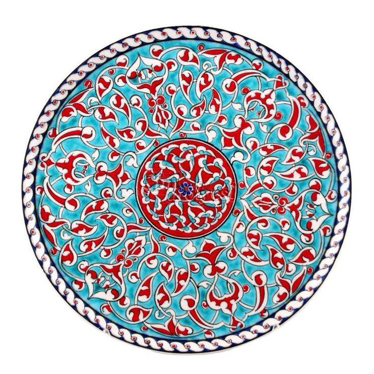 Turkish ceramics plates & Material Art (40)