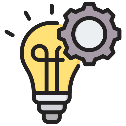 PNG Icon Bulb & Setting