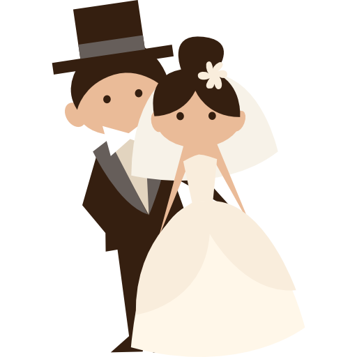 Wedding Couple Icon PNG