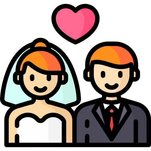 Wedding Couple PNG Icon