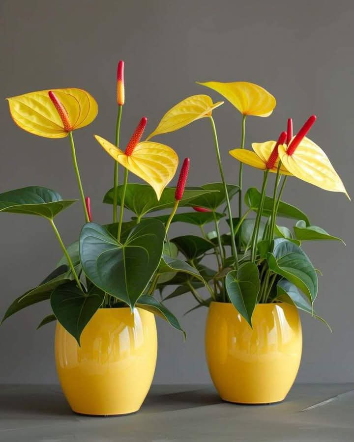 Yellow Color Flower Vase (16)