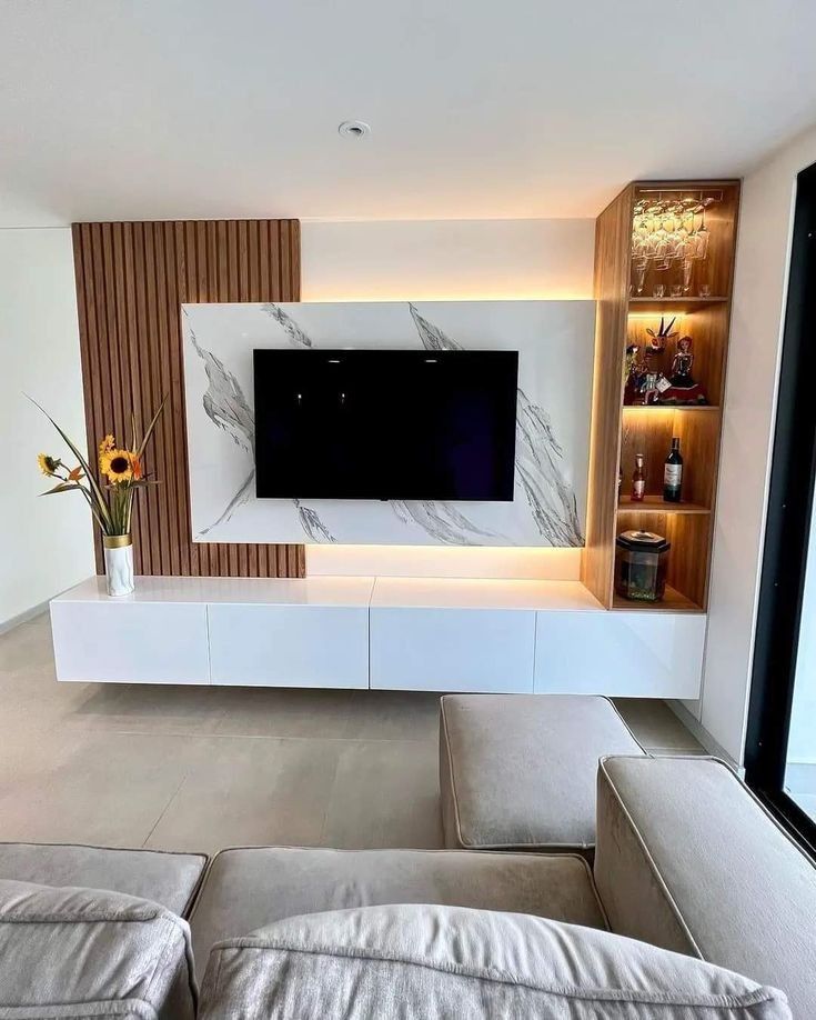 TV Wall Cabinet Design Furniture Idea (4)