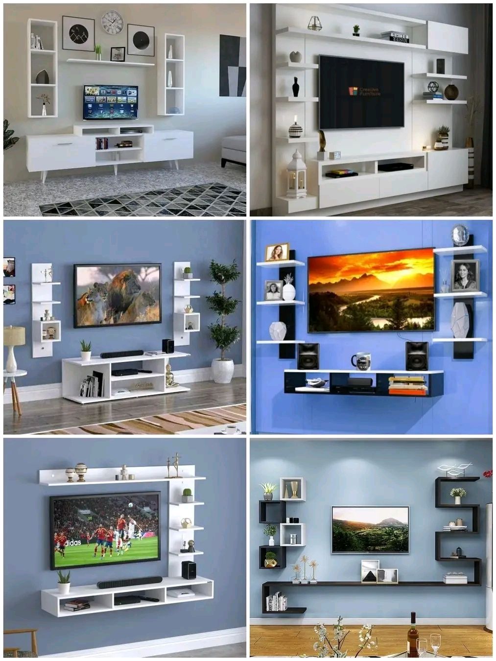 TV Wall Cabinet Design Furniture Idea (7)