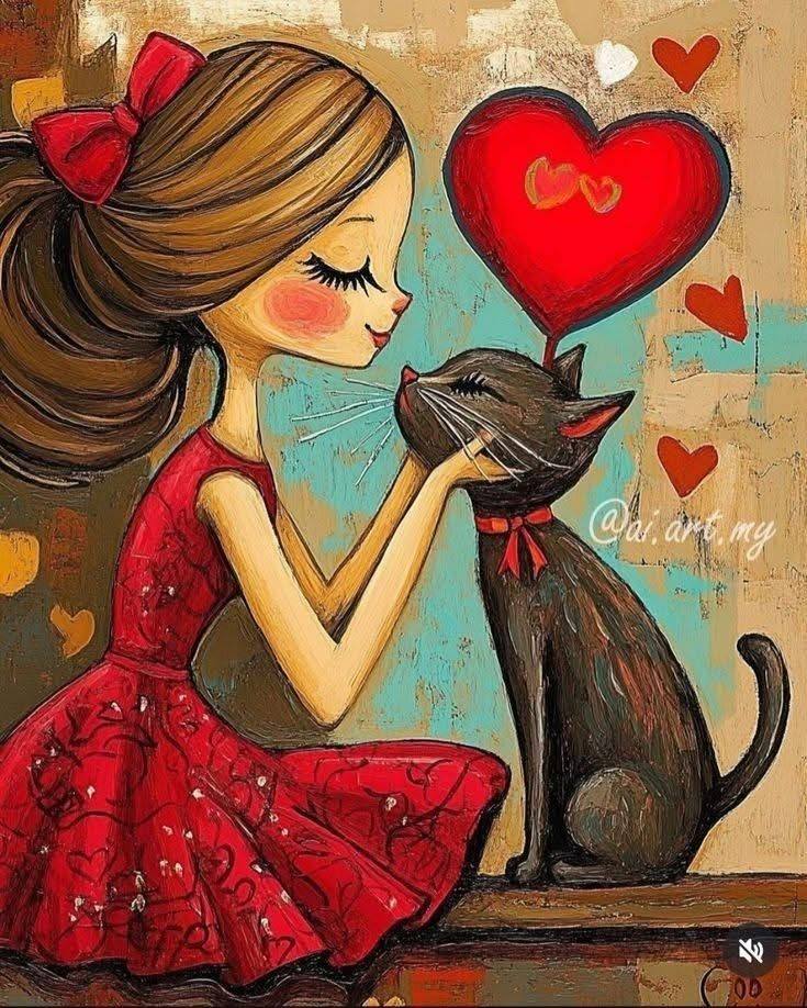 Pet Cat Art and Creative (6)