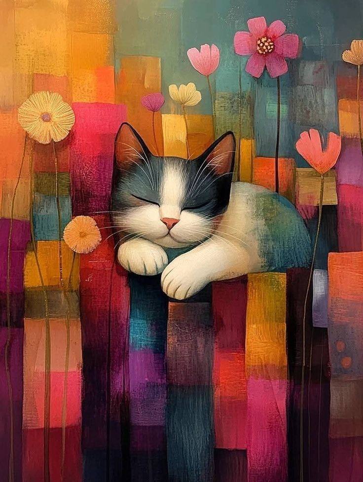 Pet Cat Art and Creative (16)