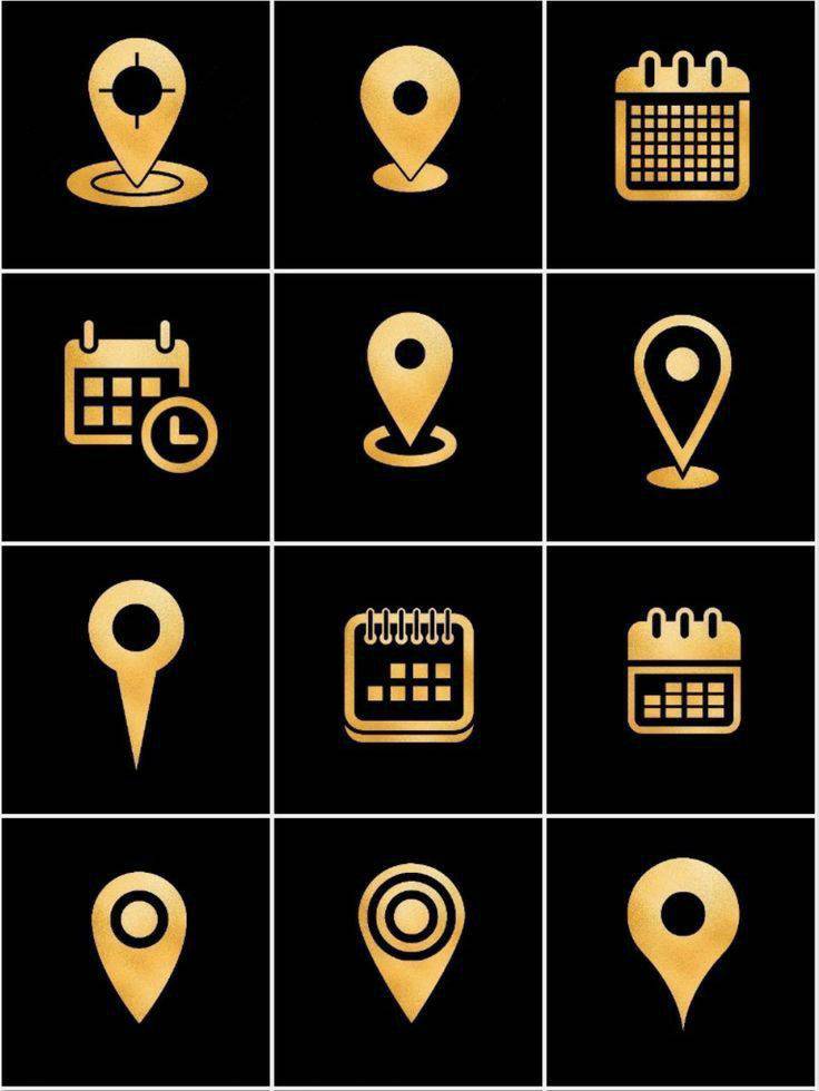 Golden Color Icon Collection (2)