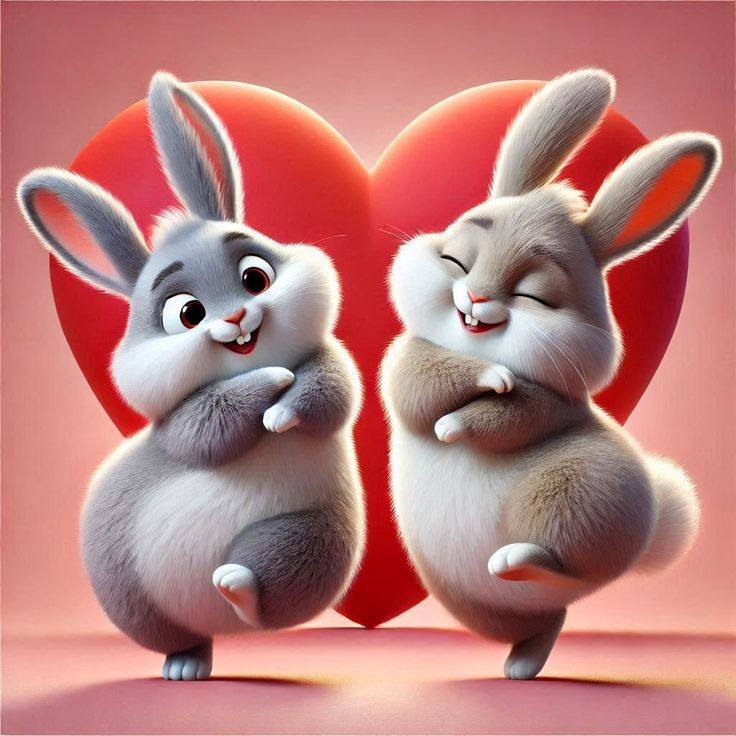 Cartoon Friendly bunny (15)