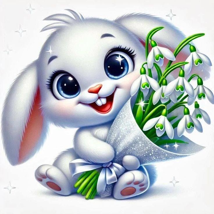 Cartoon Friendly bunny (26)