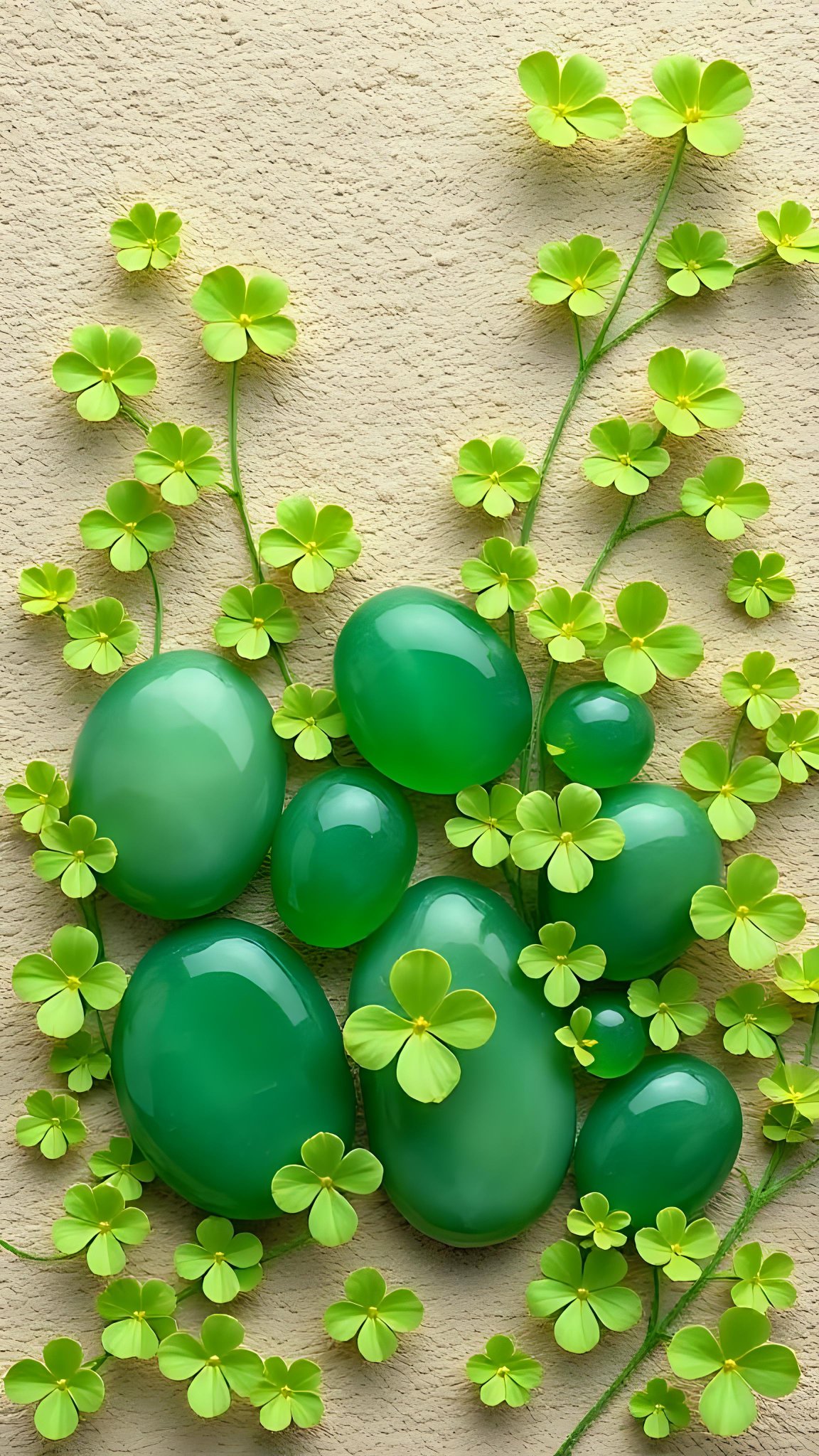 Awesome Lovely Green Wallpaper (13)