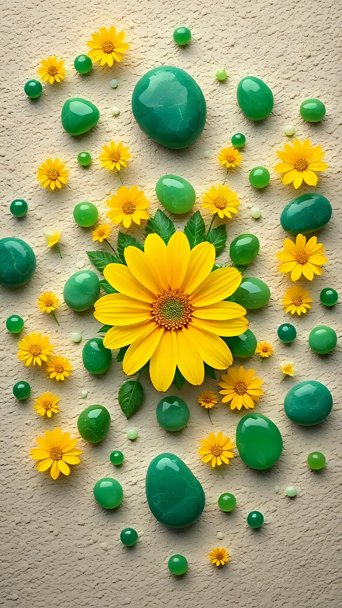 Awesome Lovely Green Wallpaper (14)