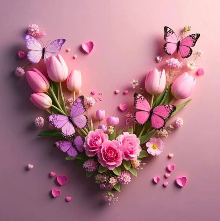 3D Floral Alphabet V