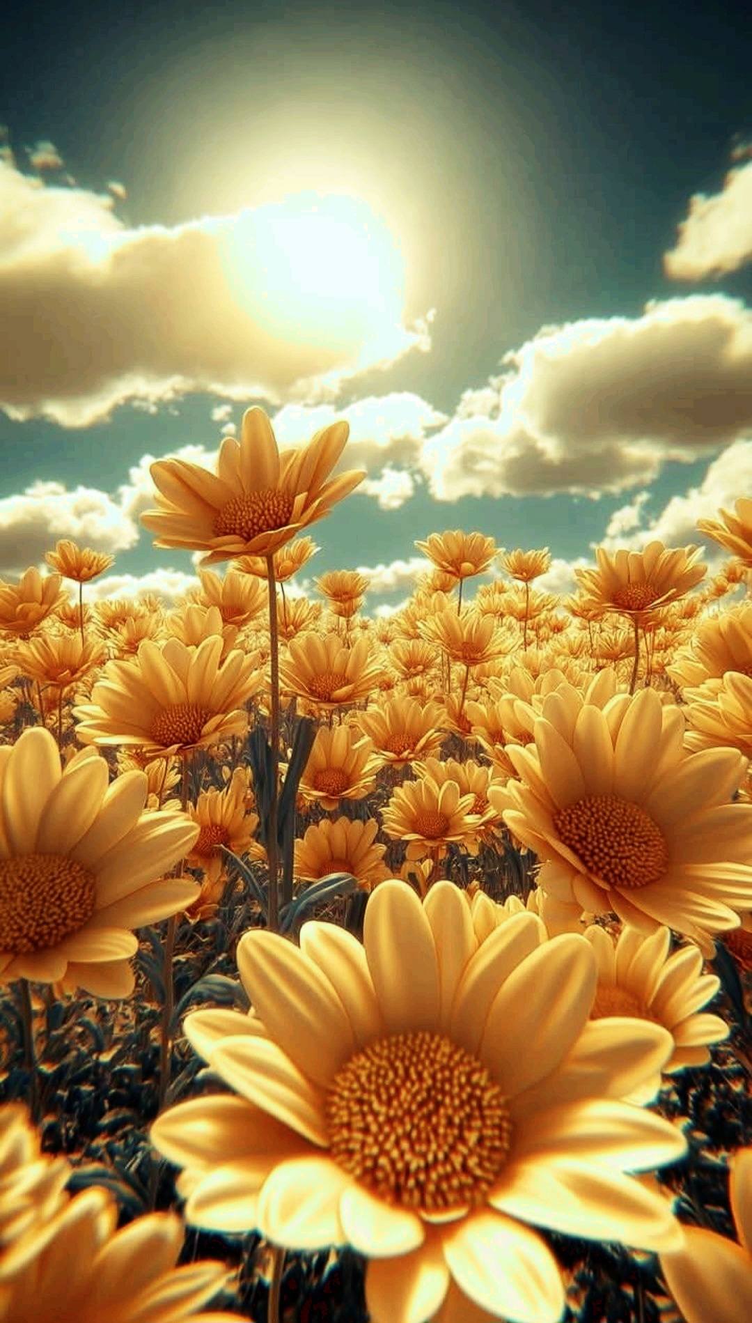 Wonderful Yellow Floral Image (27)