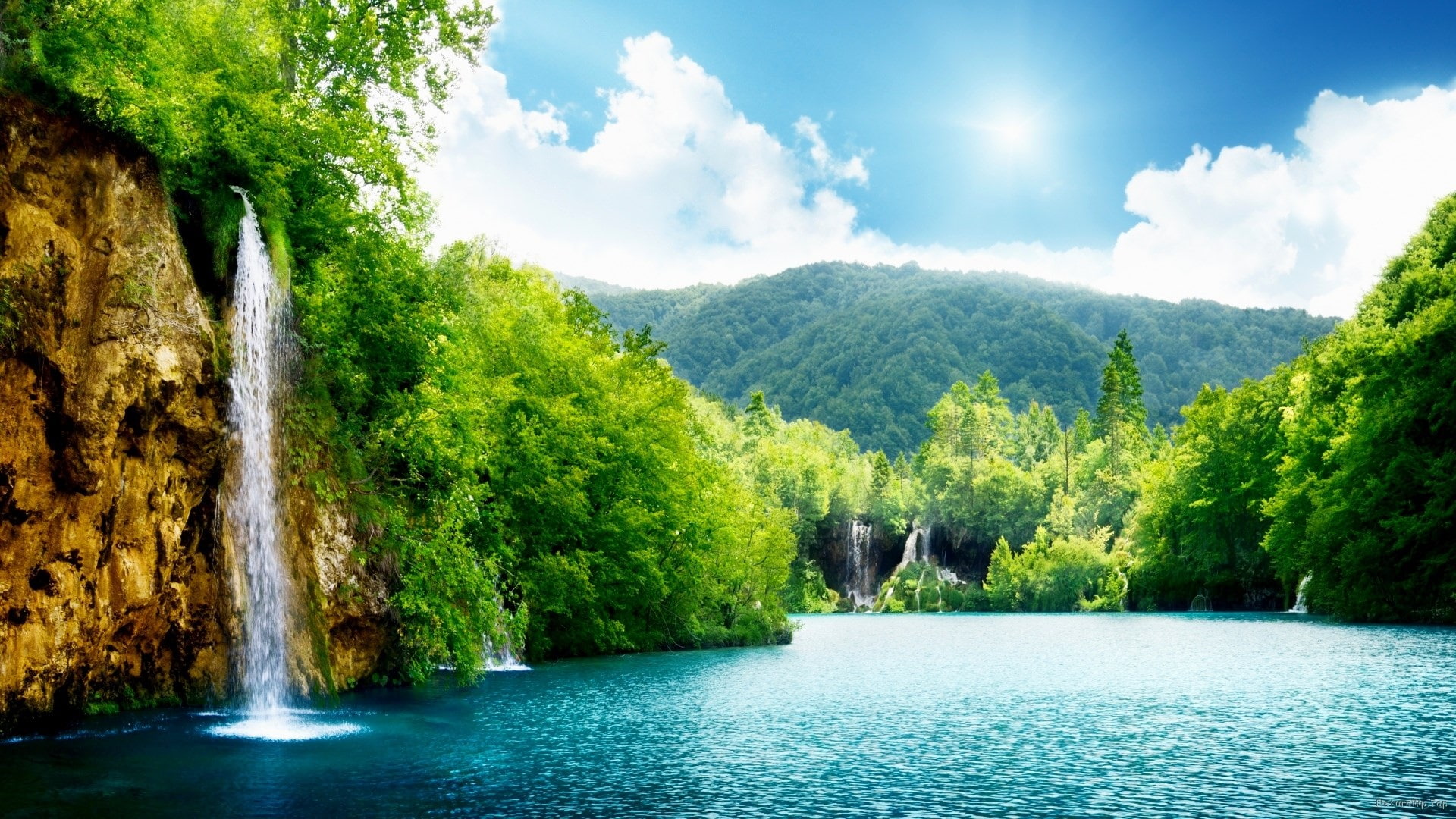waterfall high resolution desktop wallpaper