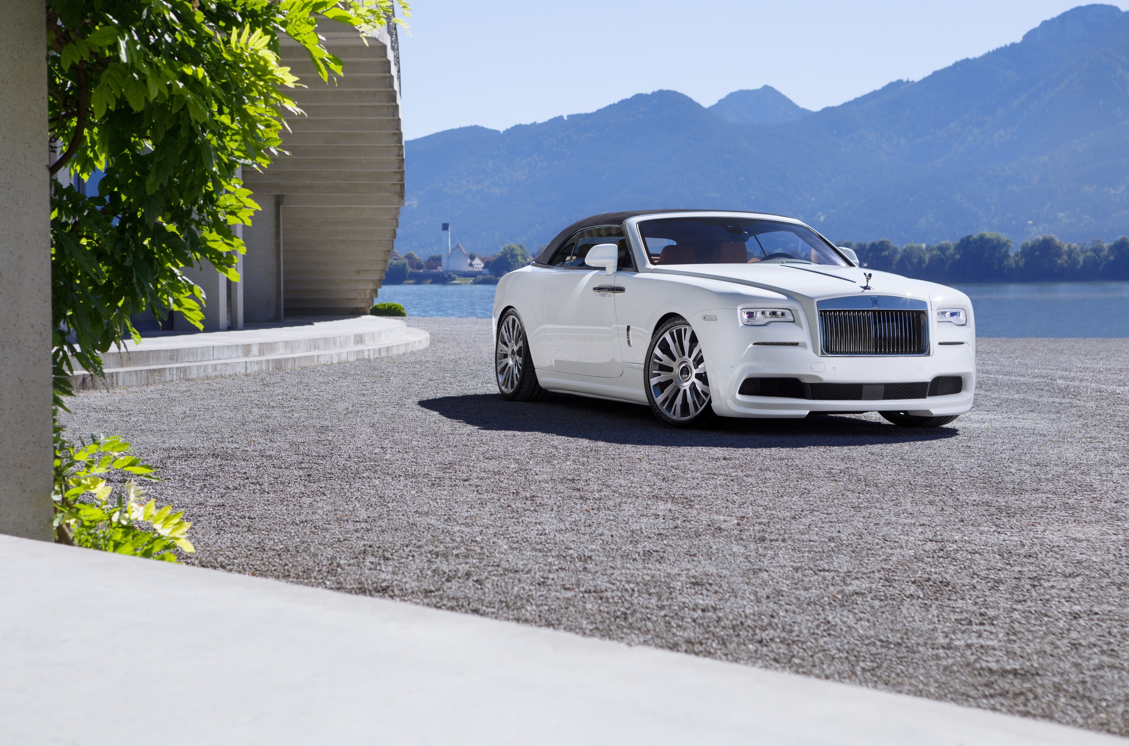 spofec rolls royce dawn 4k hd quality desktop wallpaper