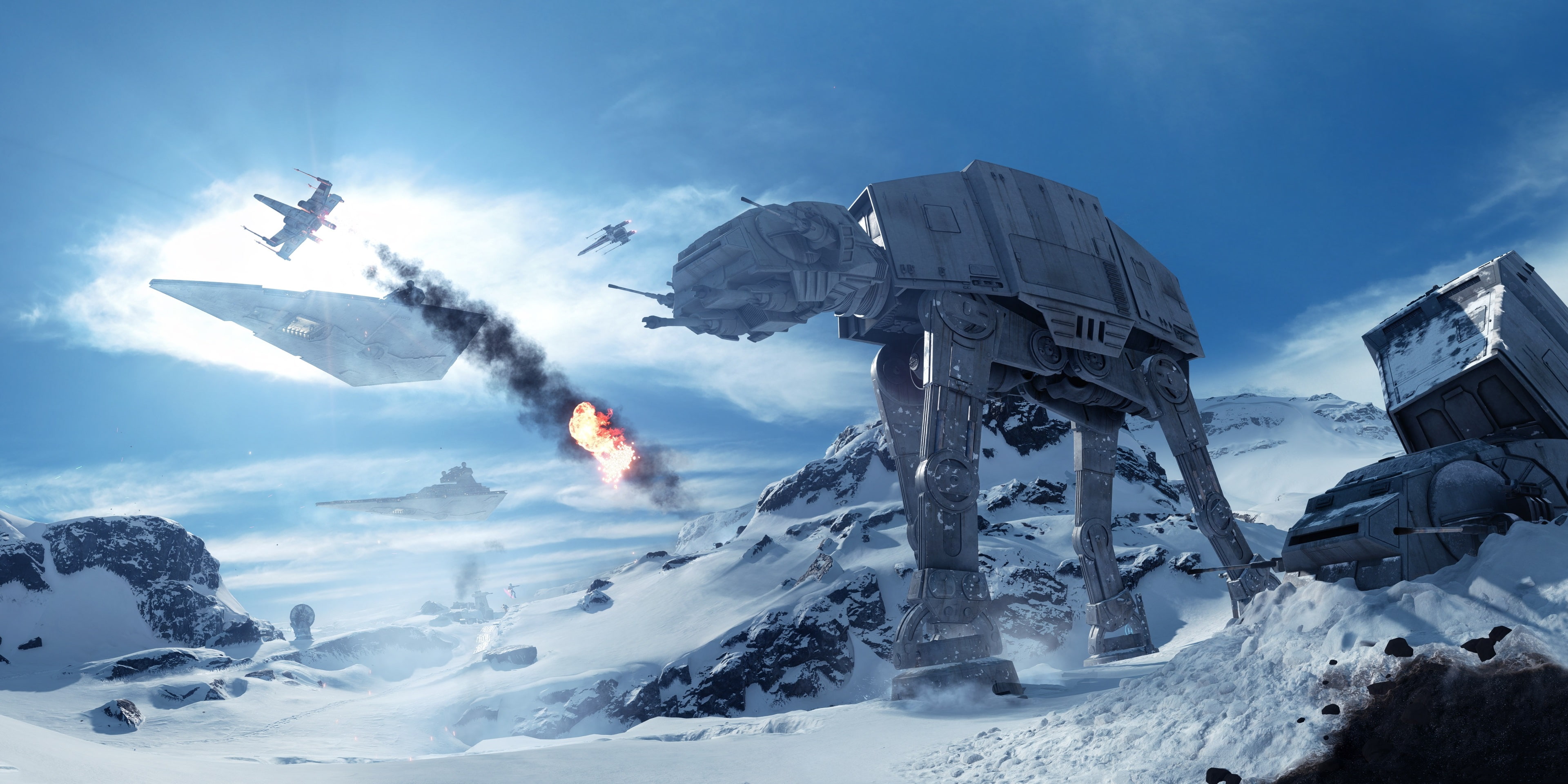 star wars battlefront 2015 4k hd desktop background wallpaper
