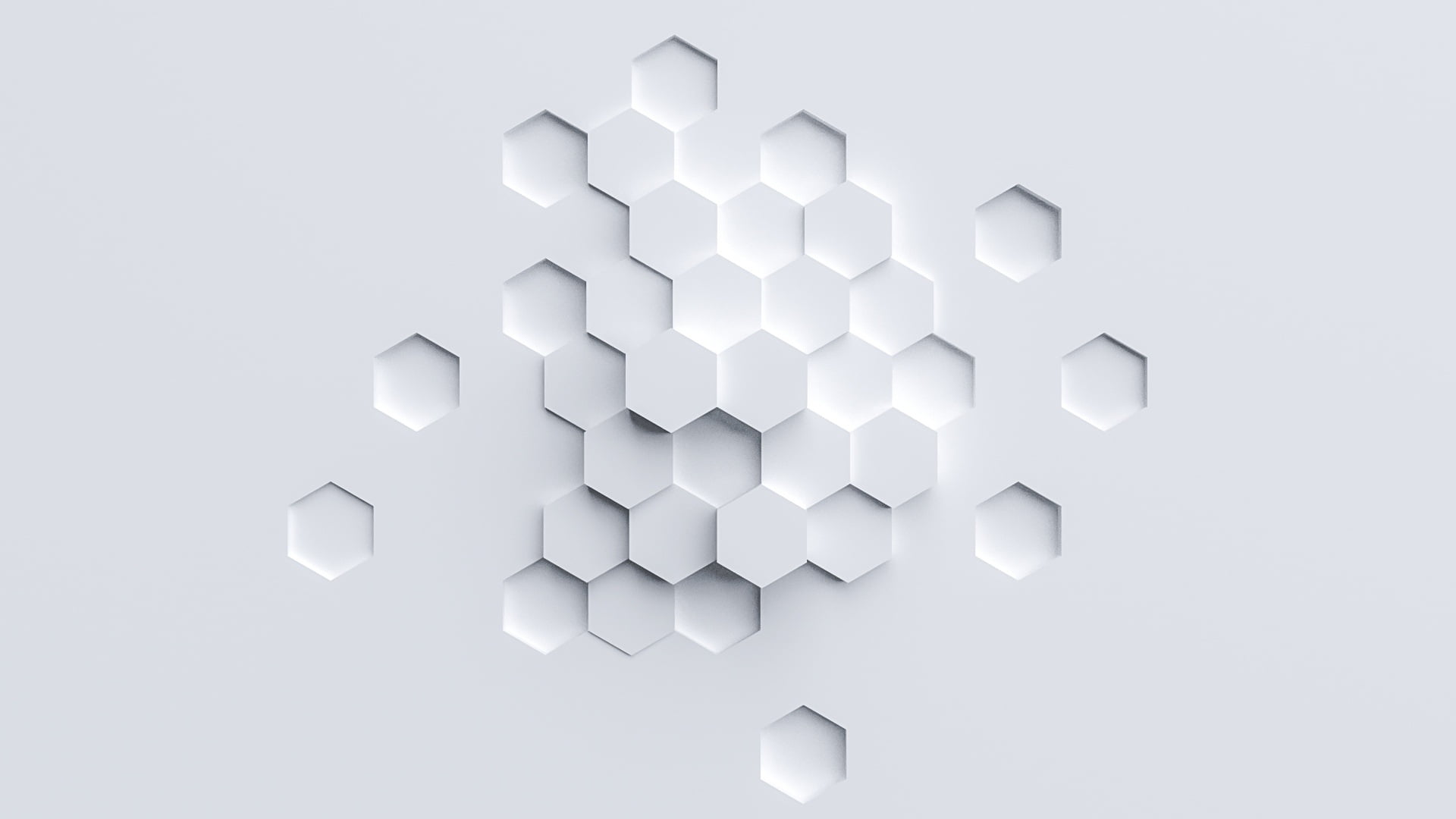 abstract hexagon simple minimalism wallpaper