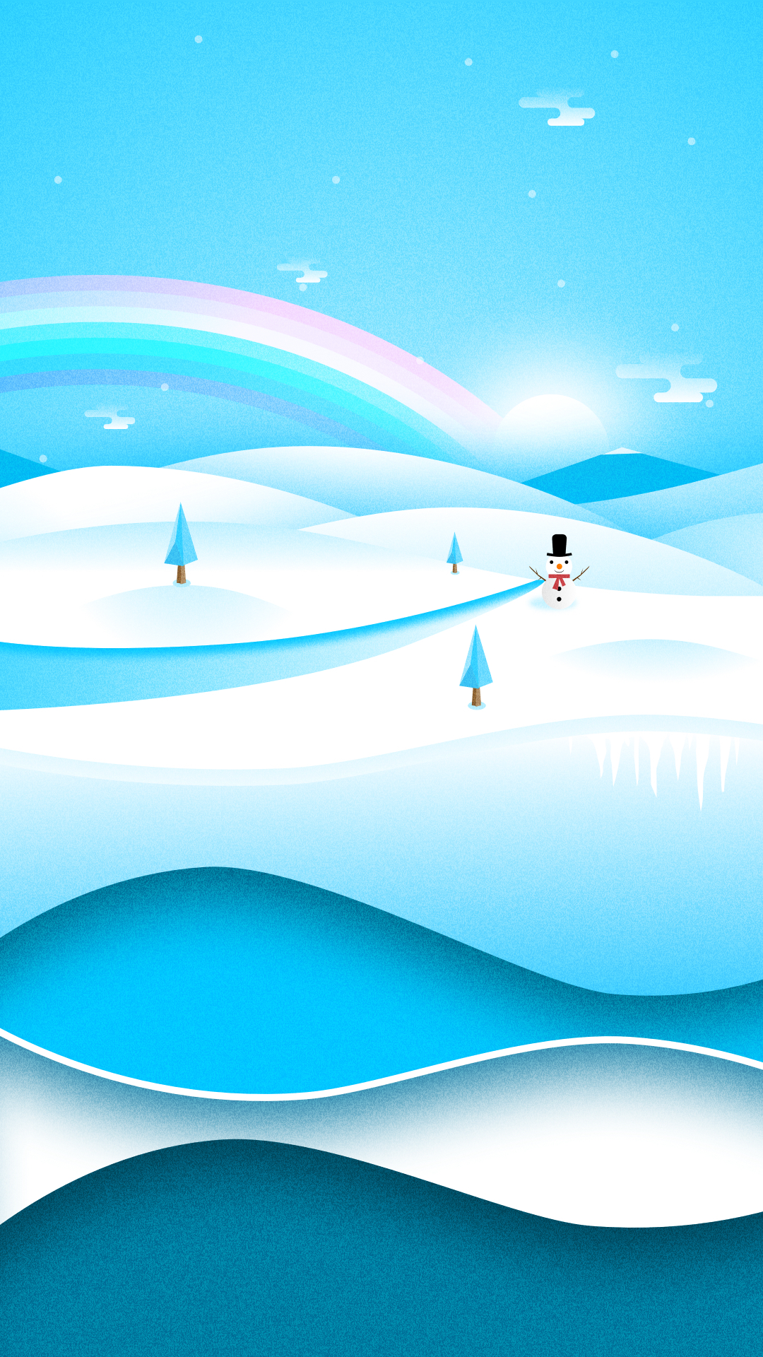 Snowy