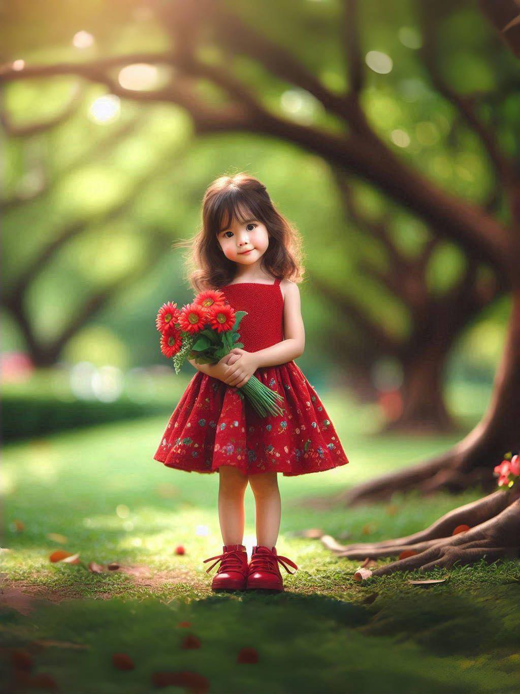 Cute Girl Cartoon Image (1)