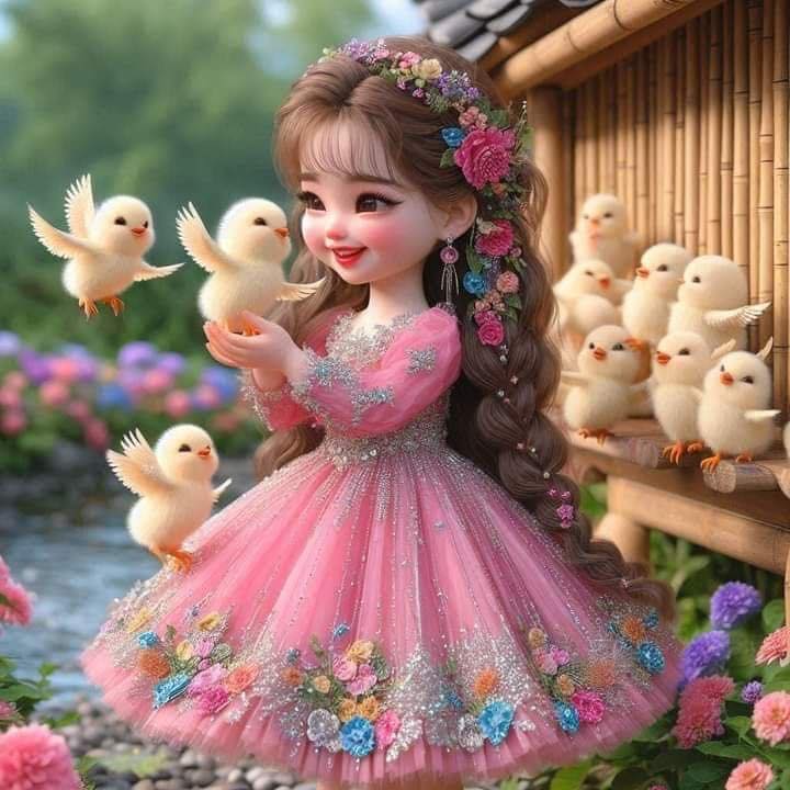 Cute Girl Cartoon Image (12)