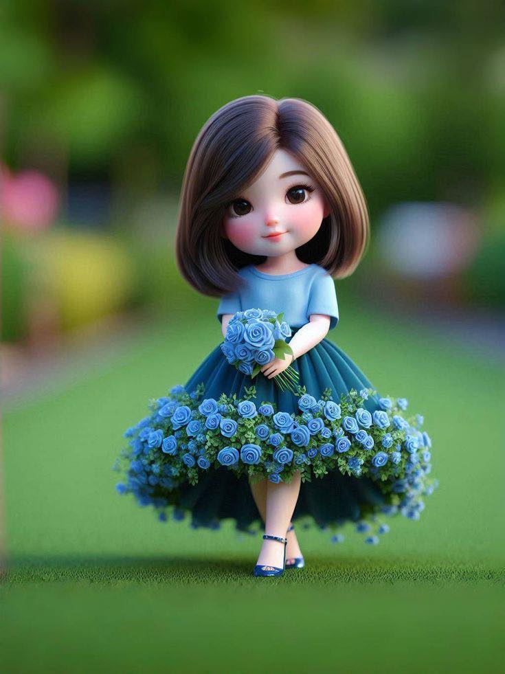 Cute Girl Cartoon Image (29)