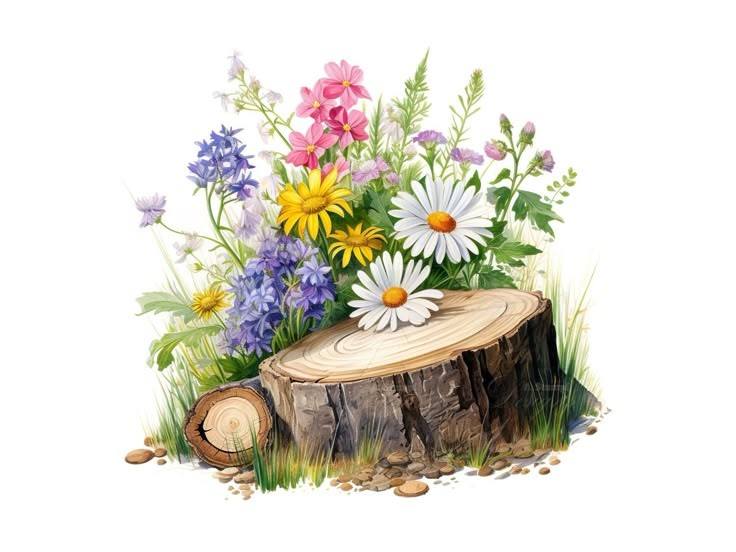 Gardening Floral Art and Background (3)