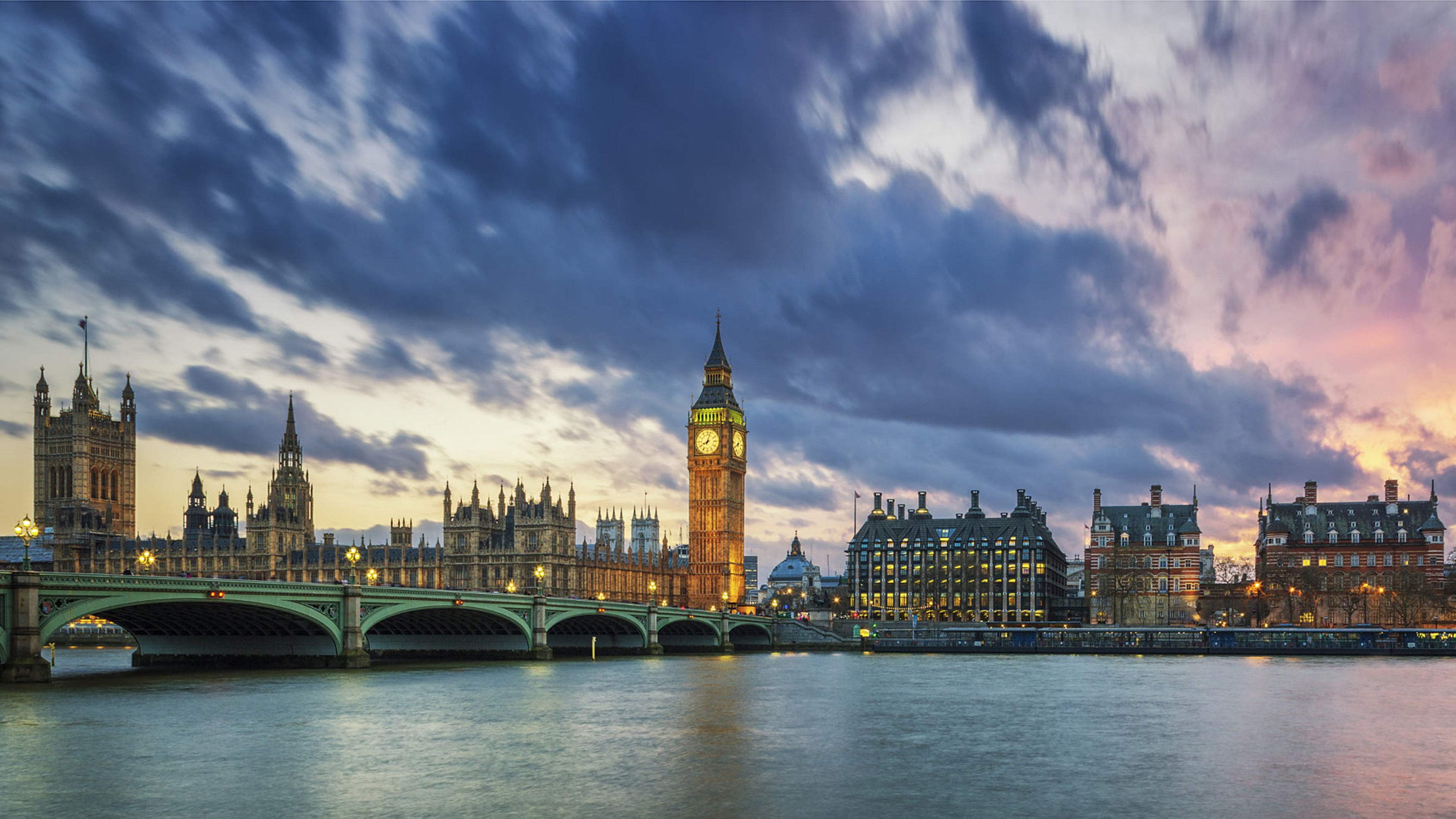 big ben in london at sunset uk landscape photography 4k ultra hd desktop wallpapers for computers laptop tablet and mobile phones 3840×2160 wallpaper