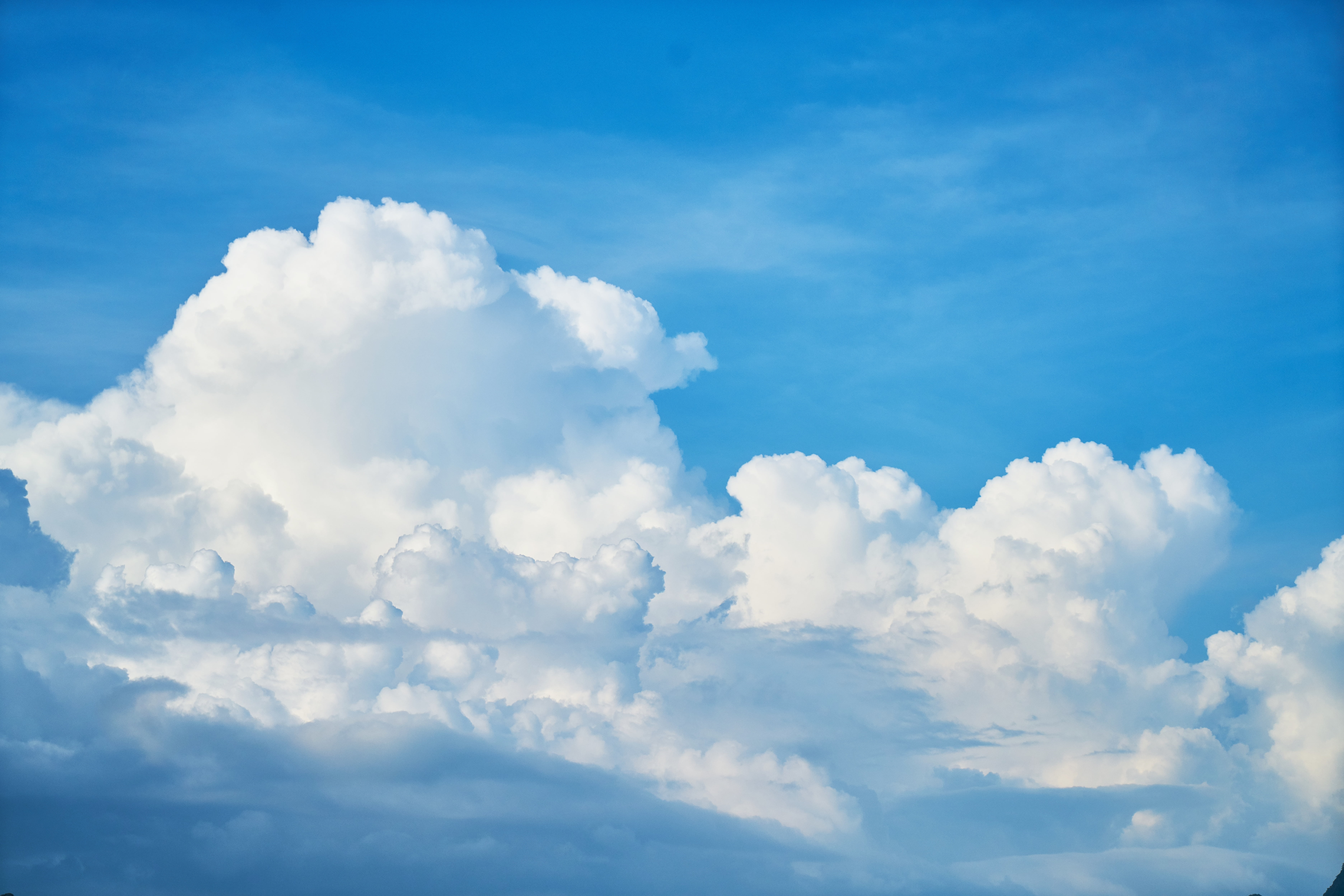 blue sky background clouds