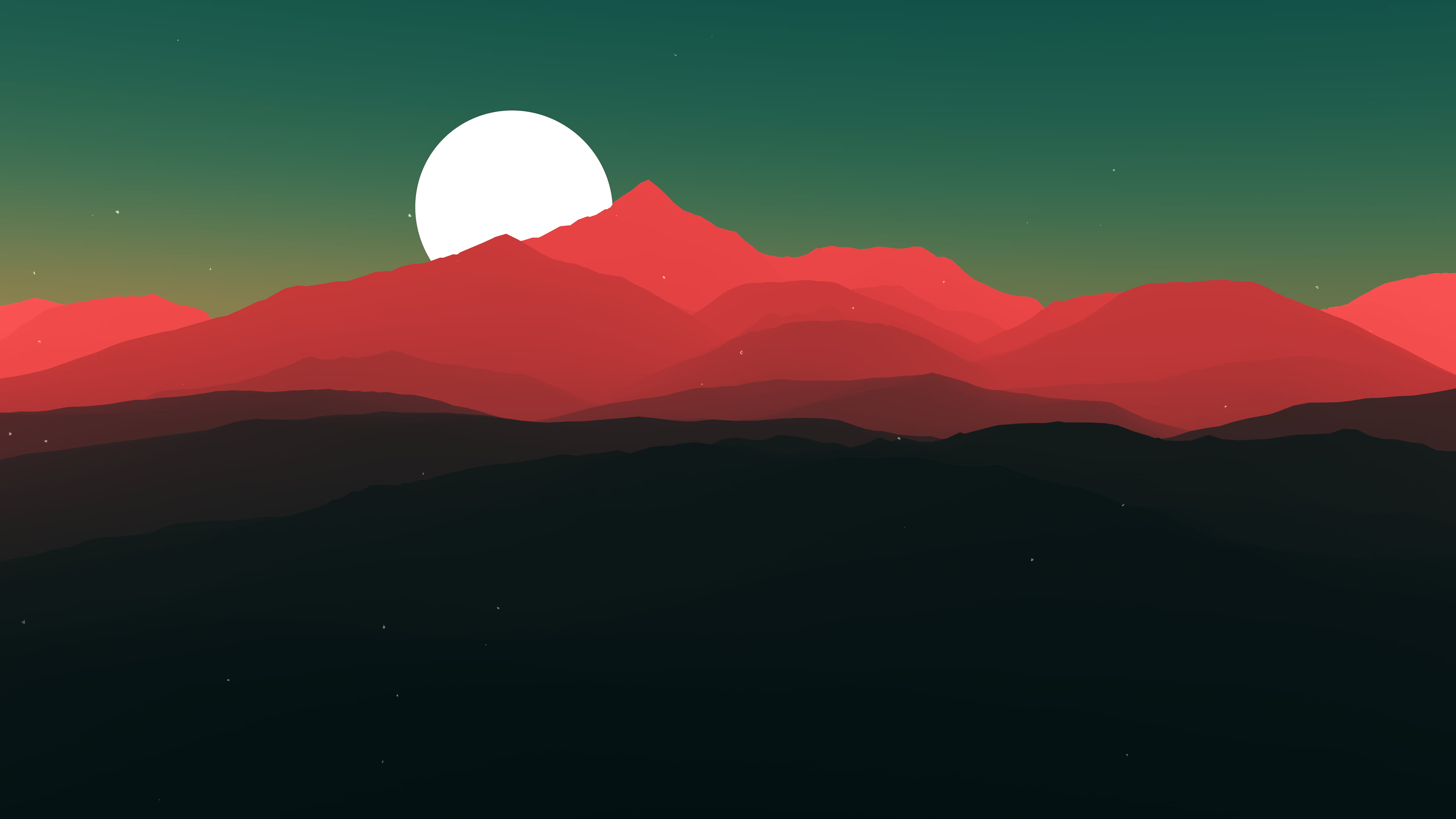 digital art minimalism nature hills wallpaper 88f64d4860b08ca8d02c41def8f2349a