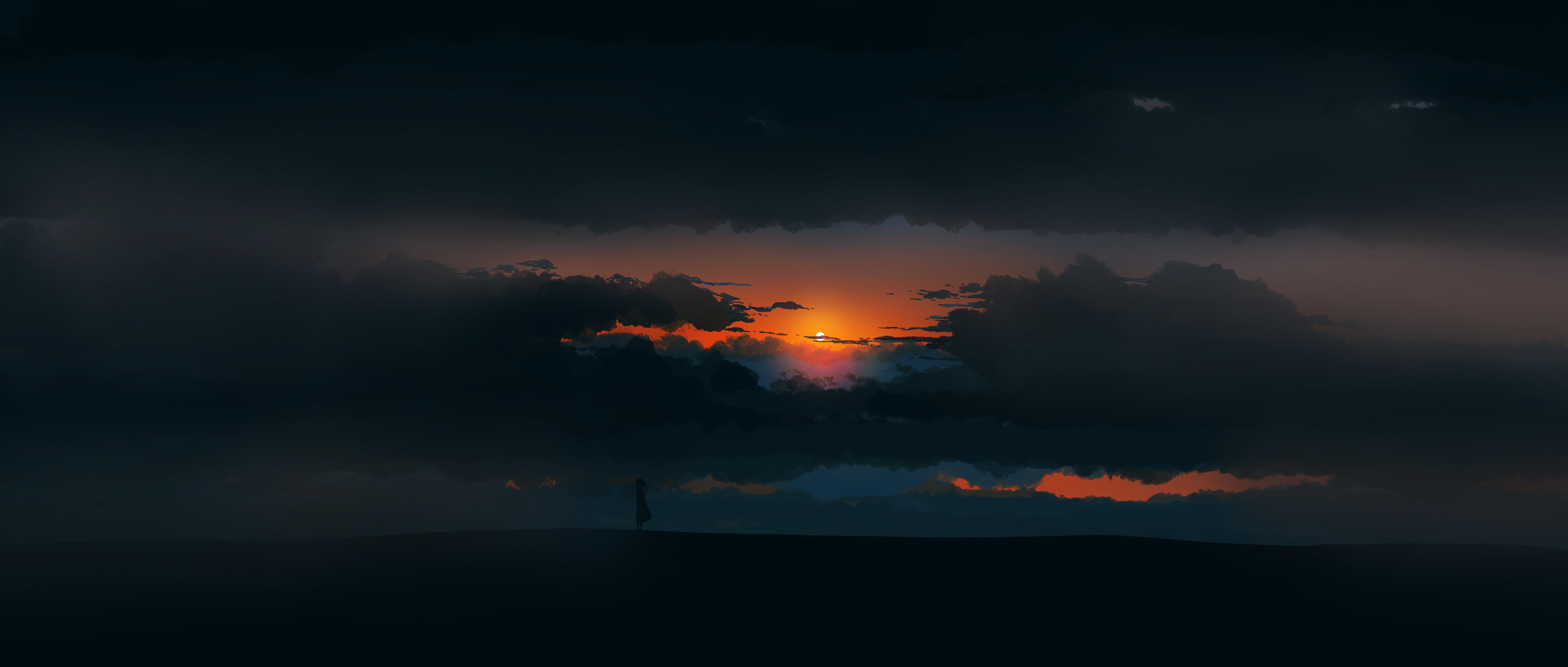 digital illustration landscape artwork sunset hd wallpaper 540d6f598dffe58c53773c5360ea220e