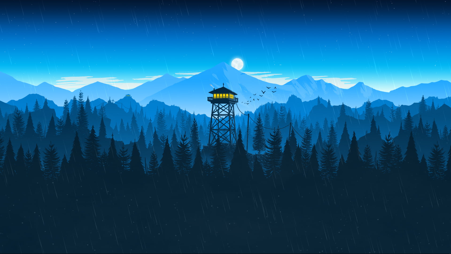 firewatch video game art minimalism simple hd wallpaper 795048dd914a2d4b86c7e88f907166bd