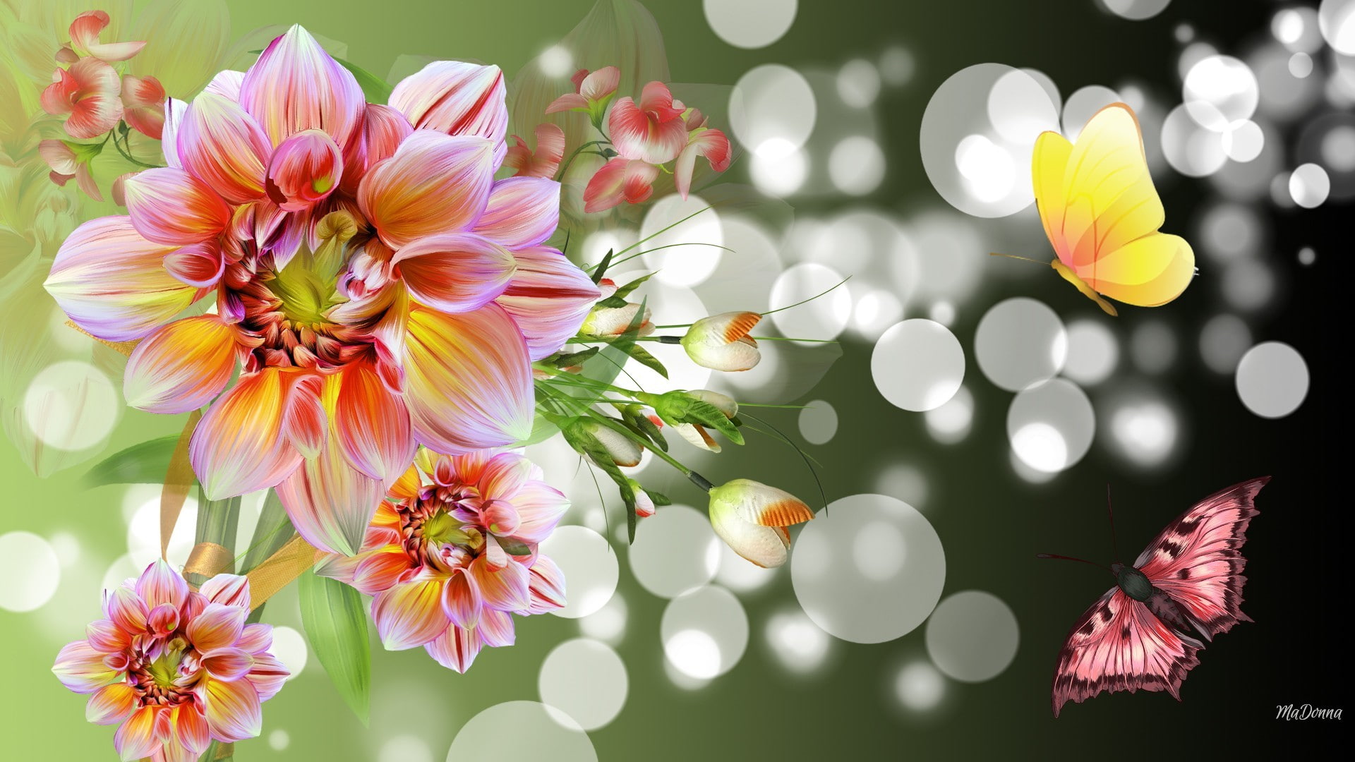 flower spring decoration floral wallpaper 69a078bd717a2d4b6617b83f008106dd