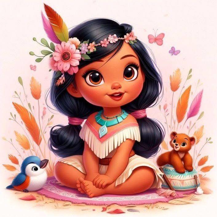 Cartoon Animation Girls Character (2)