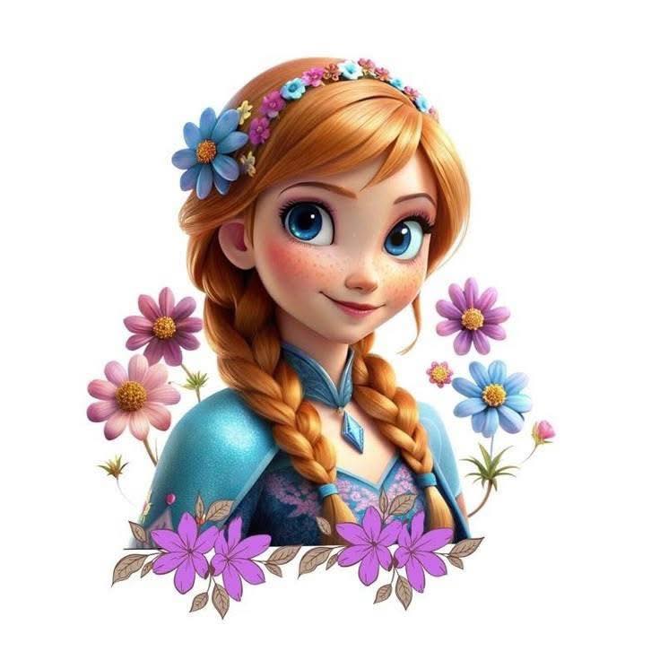 Cartoon Animation Girls Character (3)