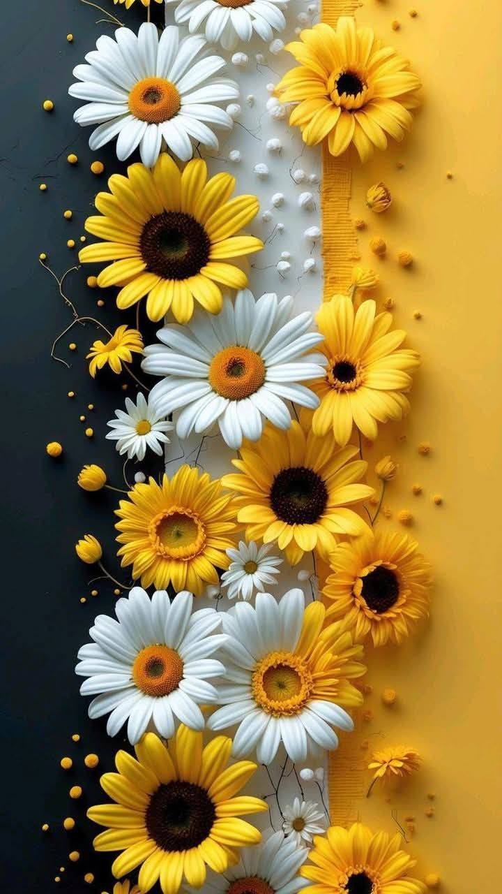 Floral Art with Graphical Background (8)