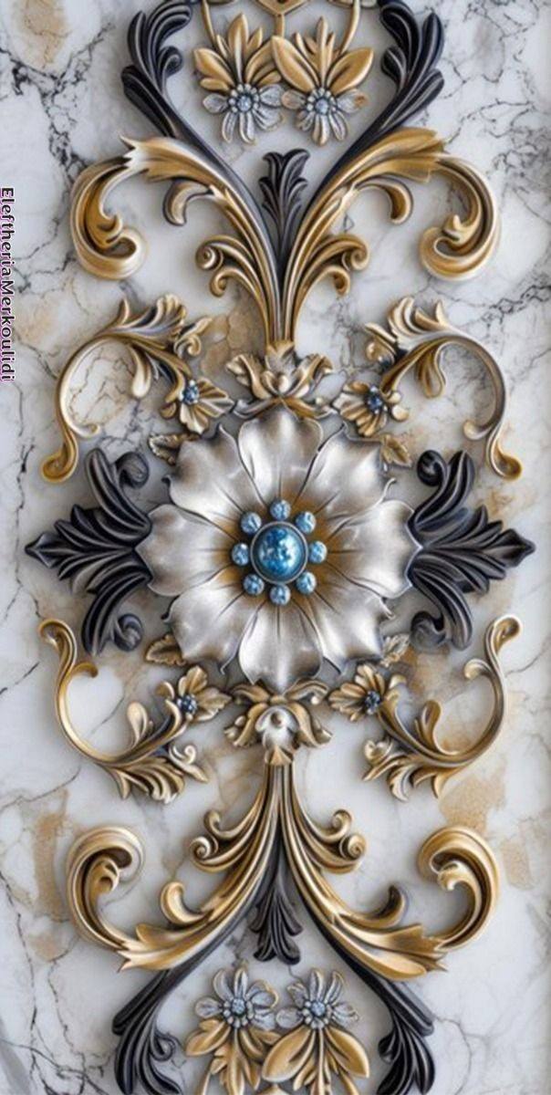 Floral Art with Graphical Background (9)
