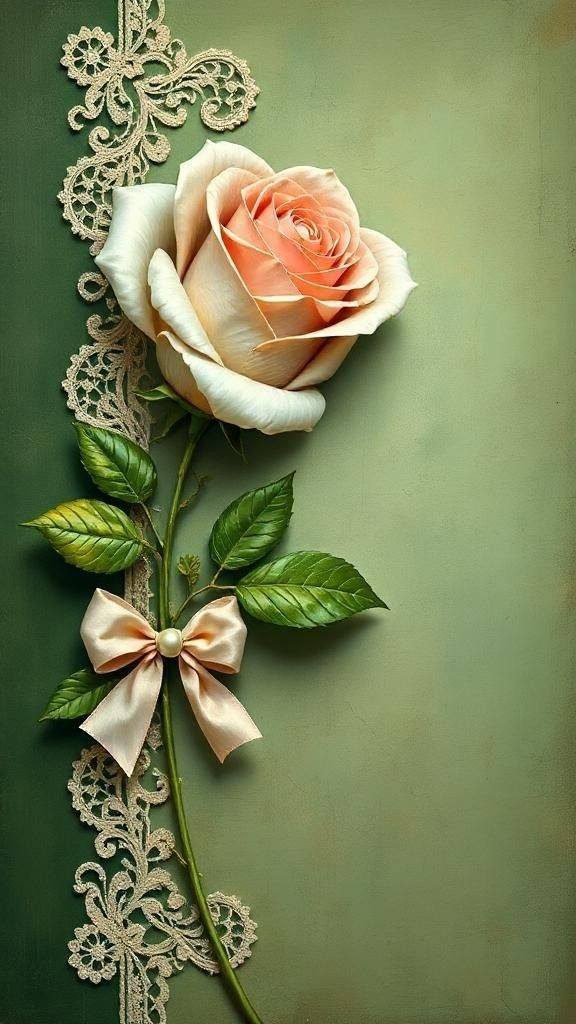 Floral Art with Graphical Background (10)