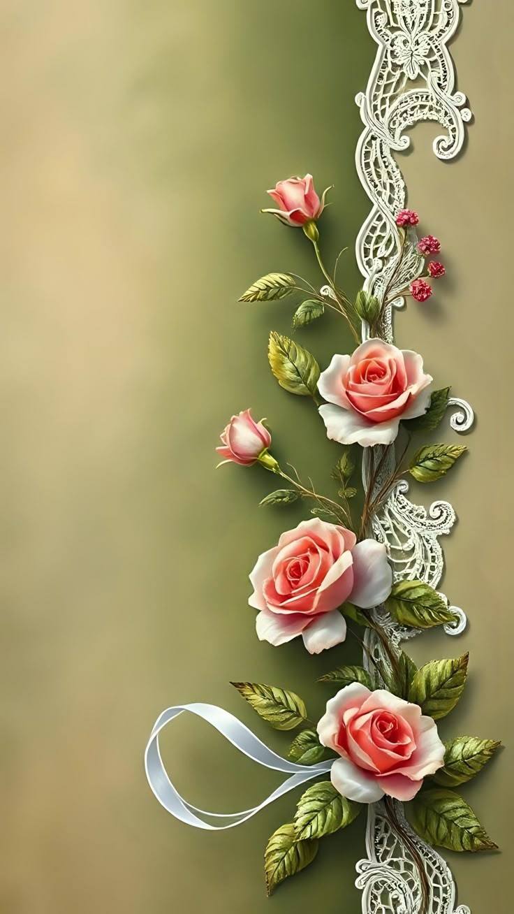 Floral Art with Graphical Background (13)