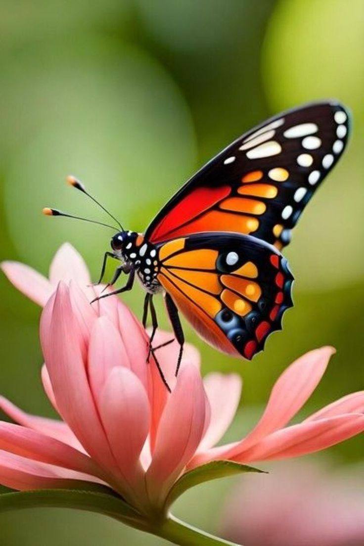 Flowers and Butterfly (7)