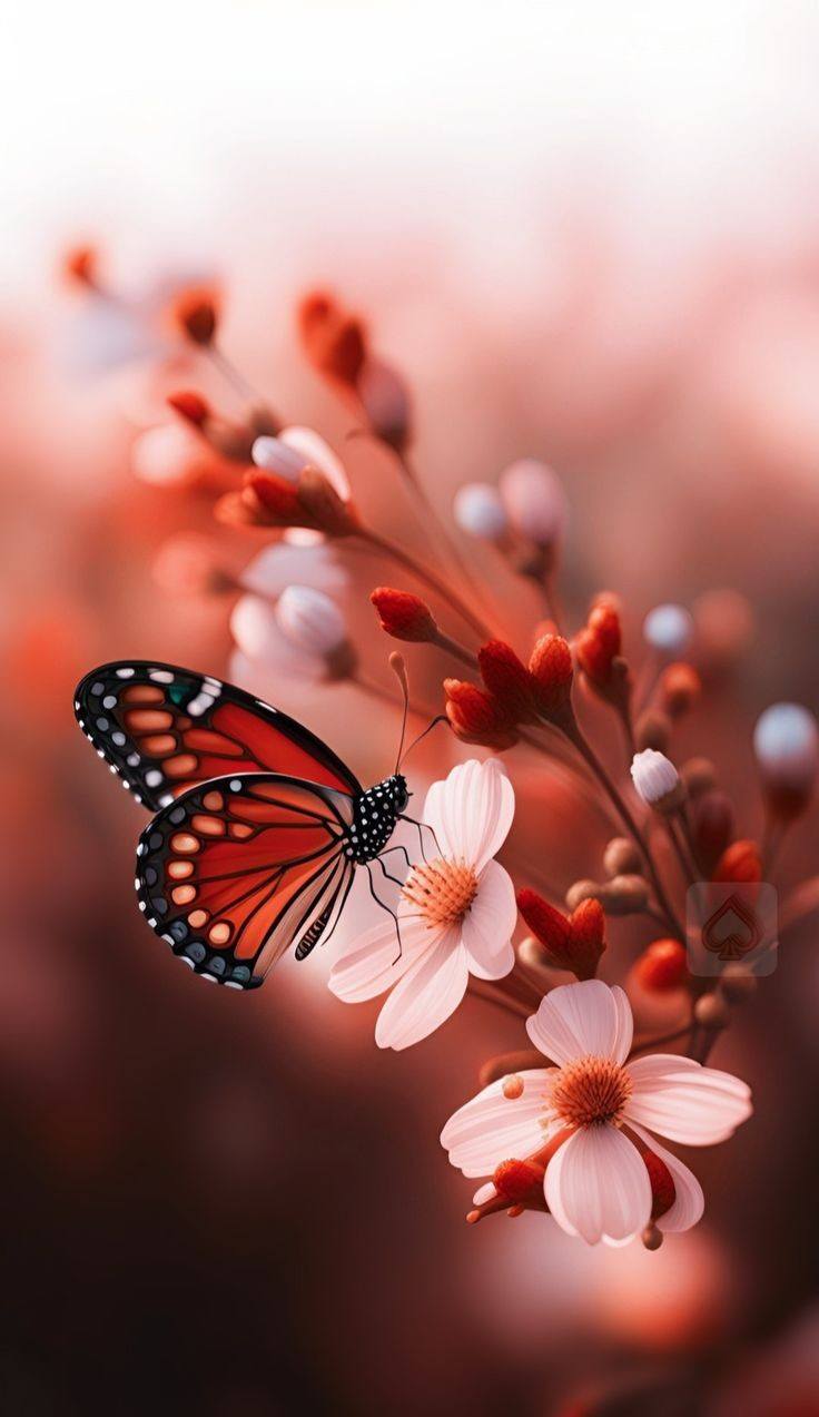 Flowers and Butterfly (9)