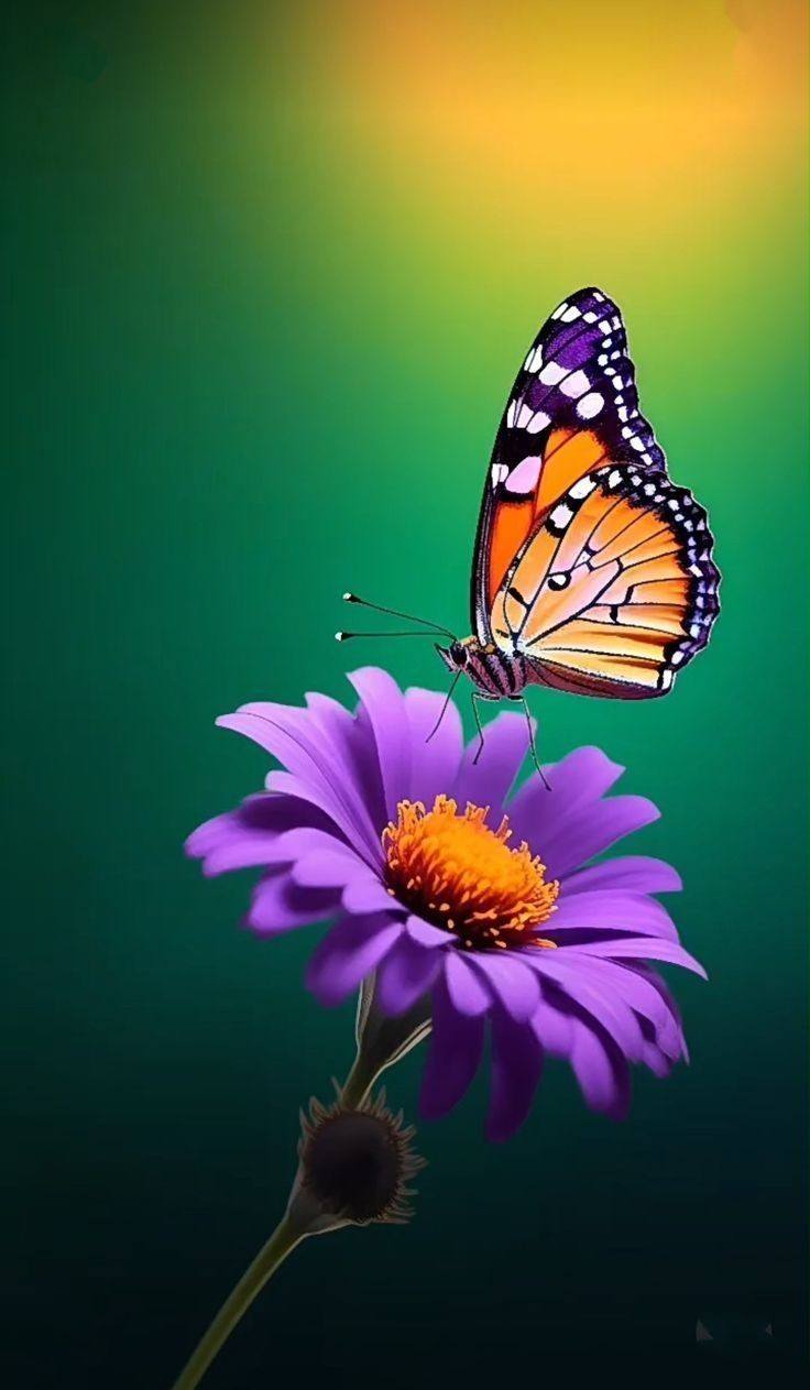 Flowers and Butterfly (13)