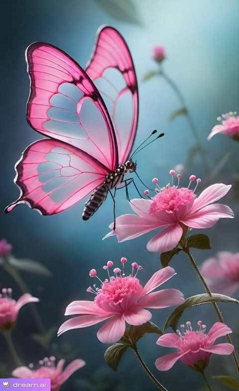 Flowers and Butterfly (15)