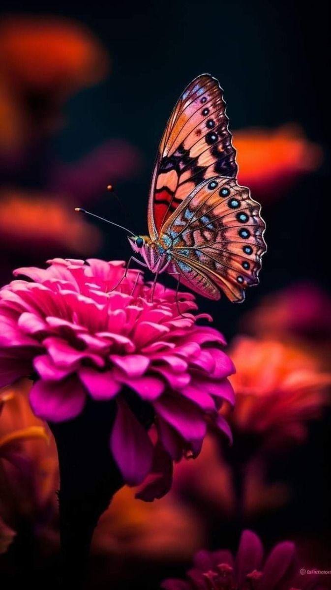 Flowers and Butterfly (19)