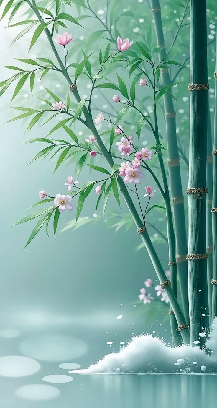 Natural Cute and Bamboo Wallpaper Image (15)