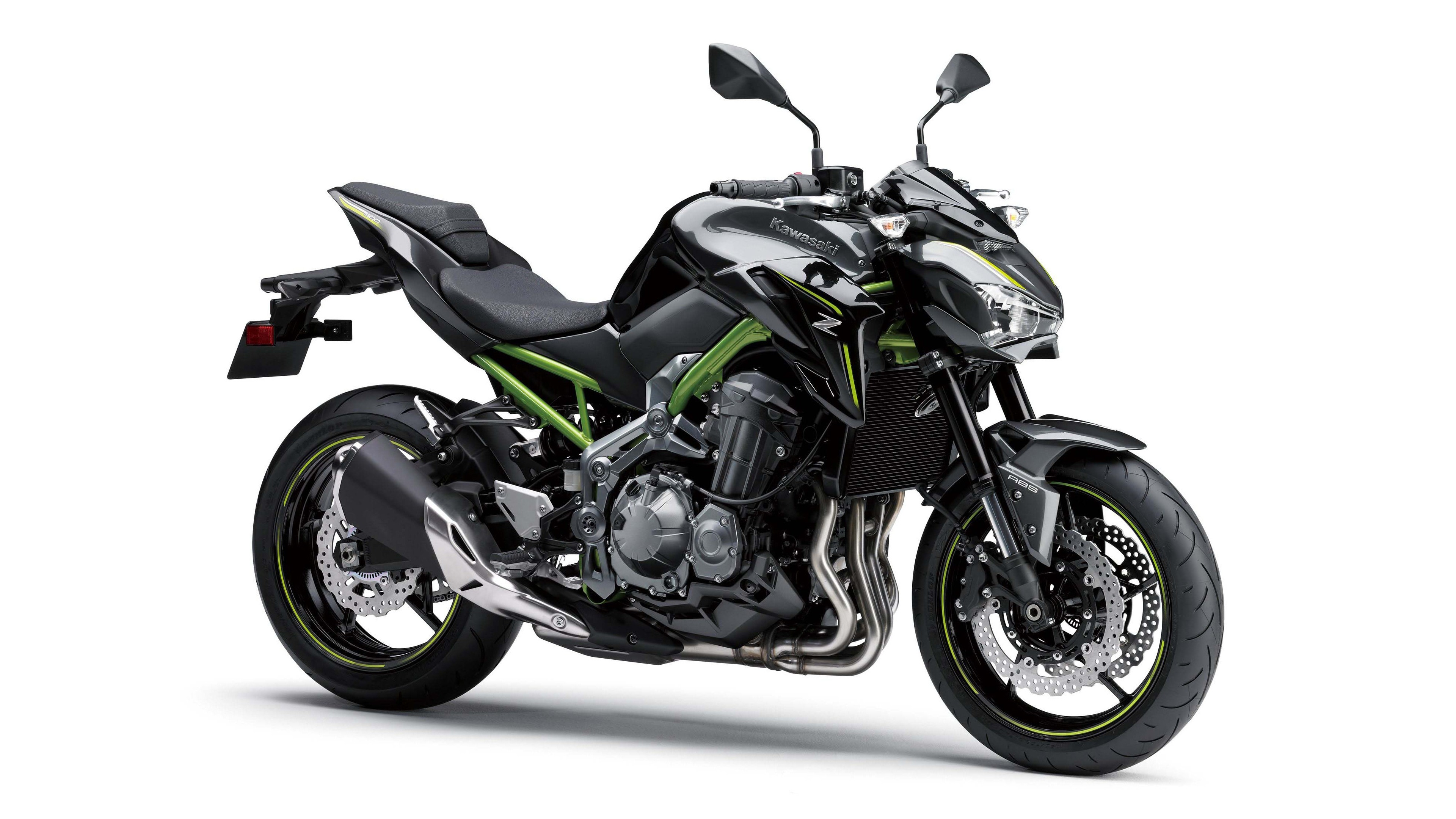 Kawasaki Black Bike Image
