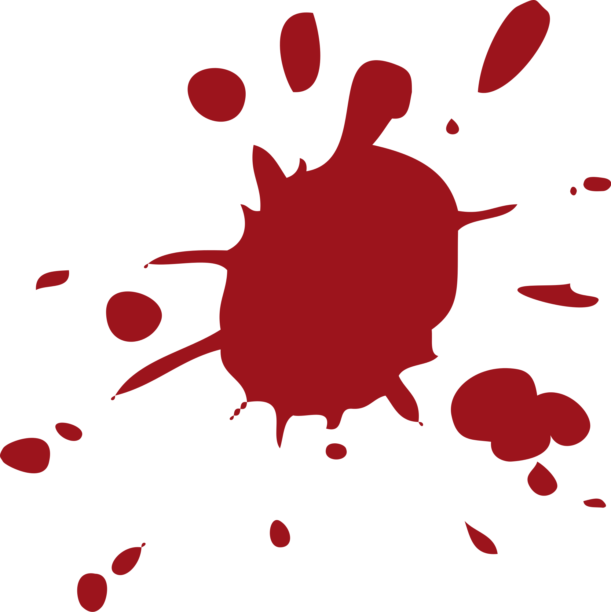 Blood Red spot PNG Image  (7)