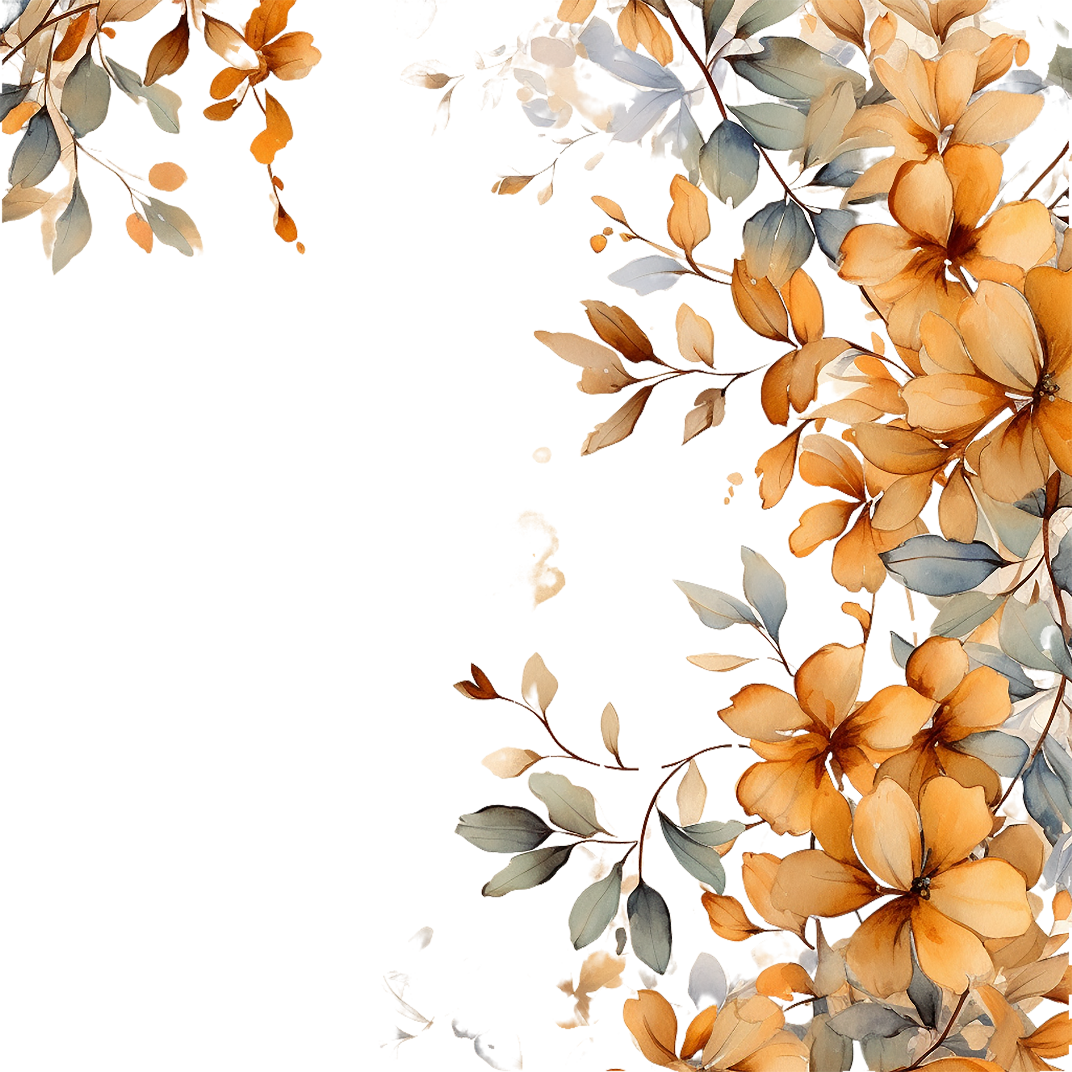 Floral Frame Graphics Elemet (4)