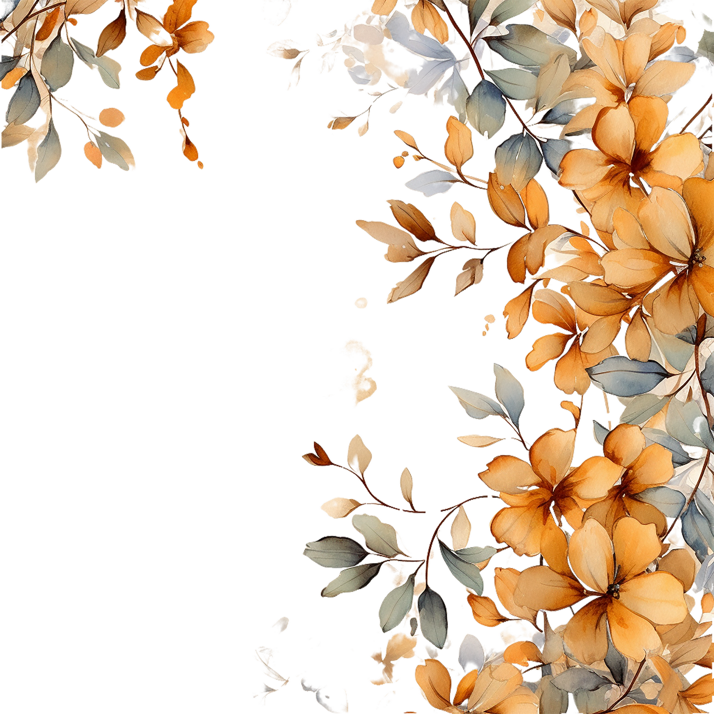 Floral Frame Graphics Elemet (5)