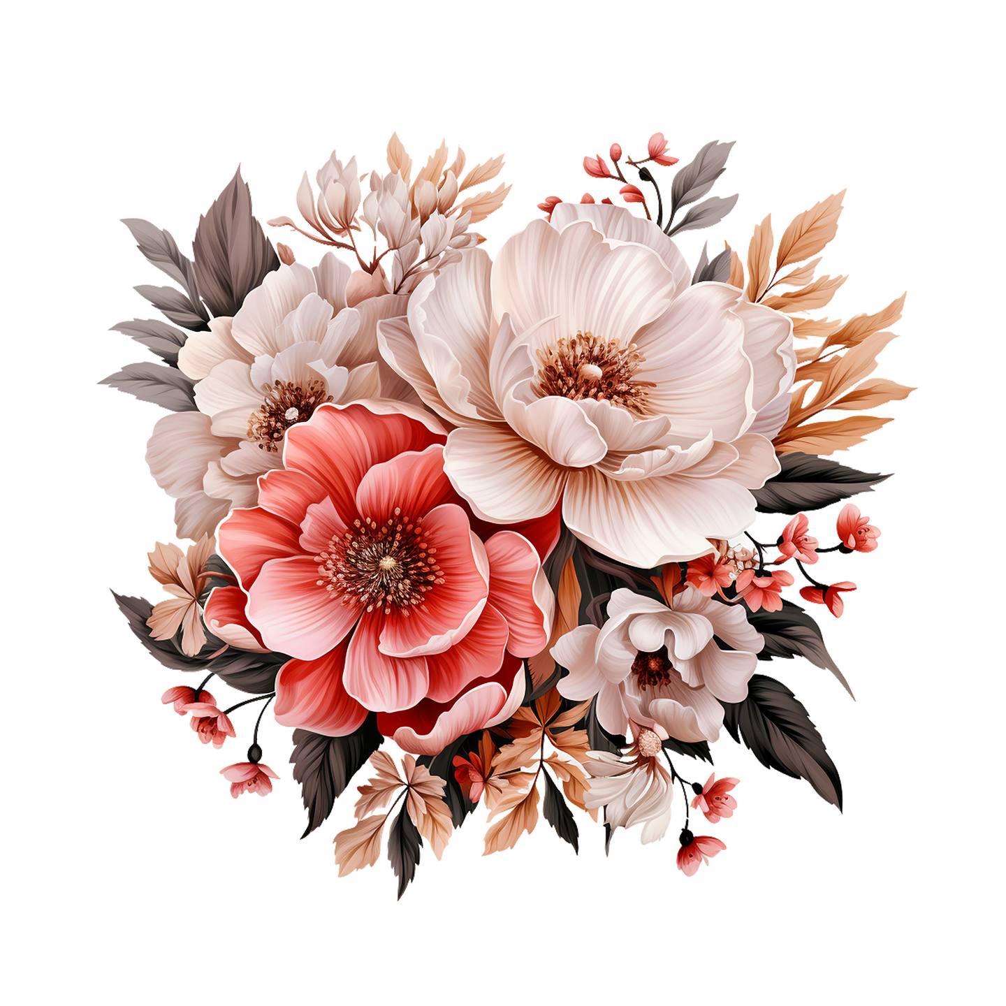 Floral Frame Graphics Elemet (11)