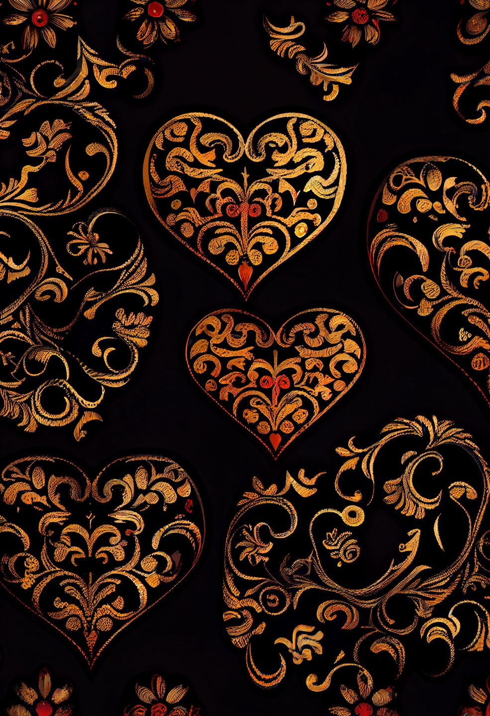 Floral Frame Graphics Elemet (18)